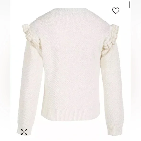 NWT EPIC THREADS Big Girls Double-Ruffle Pullover Sweater XL (1422)‎ - Picture 2 of 9